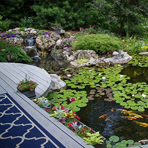 Aquascape Large Deluxe Pond Kit 21 x 26 with AquaSurge 4000-8000 Adjustable Flow Pond Pump | 53067