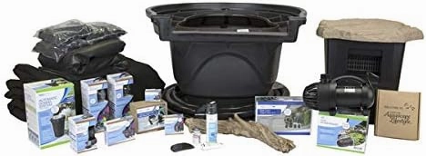 Aquascape Large Deluxe Pond Kit 21 x 26 with AquaSurge 4000-8000 Adjustable Flow Pond Pump | 53067