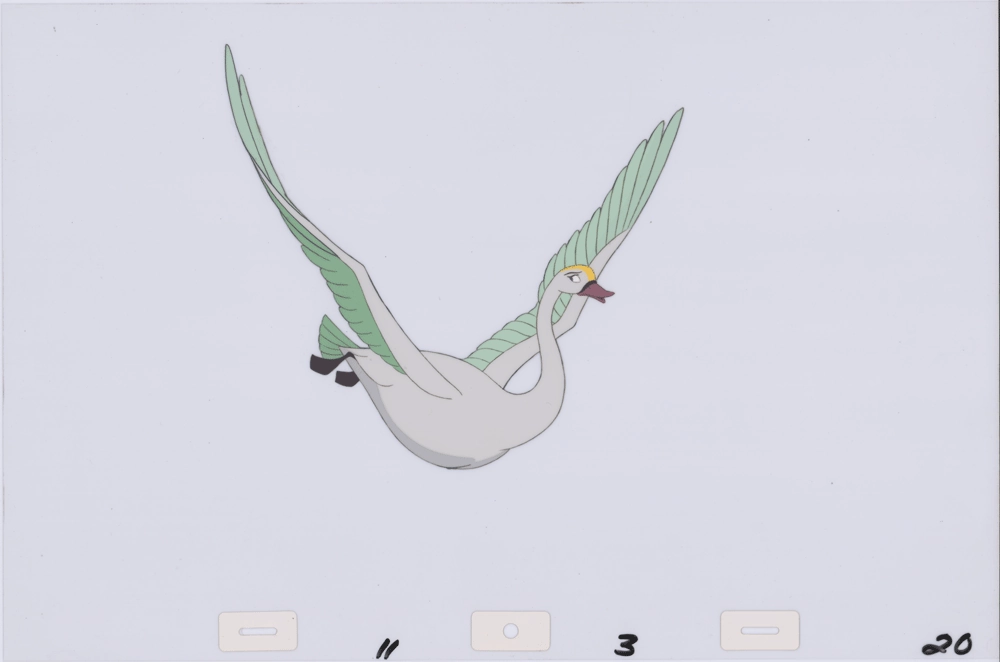 Art Cel Swan (Sequence 11-3)