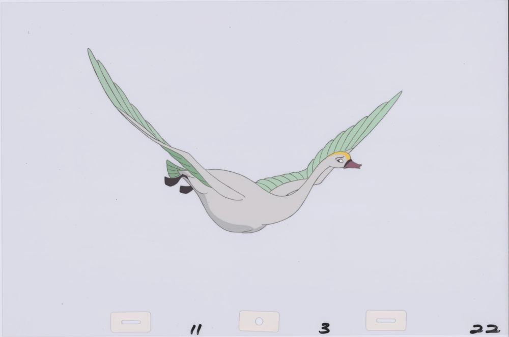 Art Cel Swan (Sequence 11-3)