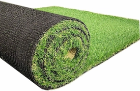 Artificial Grass Outdoor Rug 6 FT X 8 FT (48 Square FT) Synthetic Fake Turf Lawn for Patio,Balcony,Pet Mat,Indoor/Outdoor Decor 0.8inch High