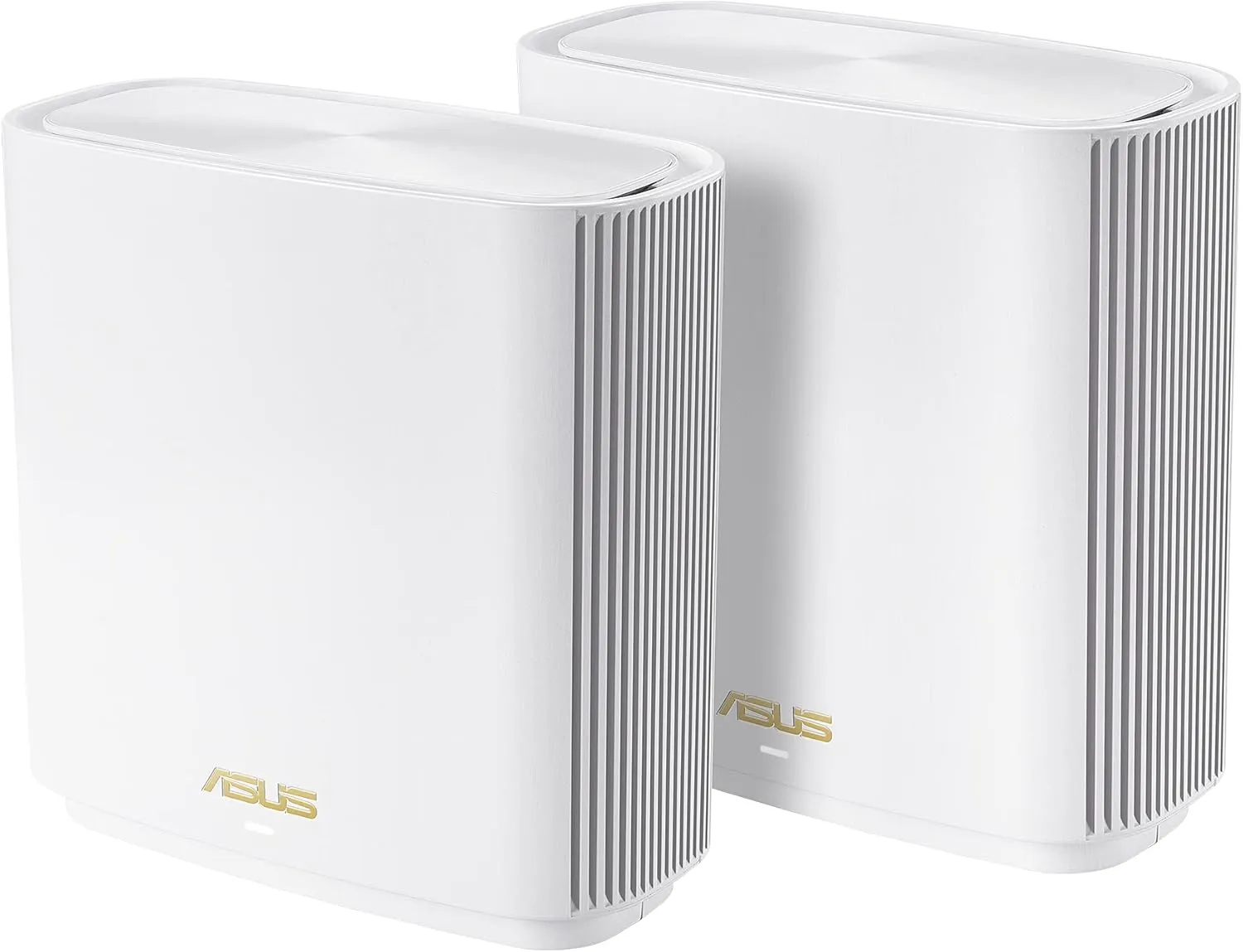 ASUS ZenWiFi Whole-Home Tri-Band Mesh WiFi 6E System (ET8 2PK), Coverage up to 5,500 sq.ft & 6 Rooms, 6600Mbps, New 6GHz Band, AiMesh,Instant Guard