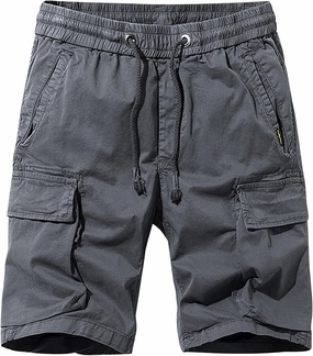 Athletic Shorts for Men 5 Inch Inseam Classic Fit Elastic Waist Drawstring Camo Shorts with Pockets Linen Shorts