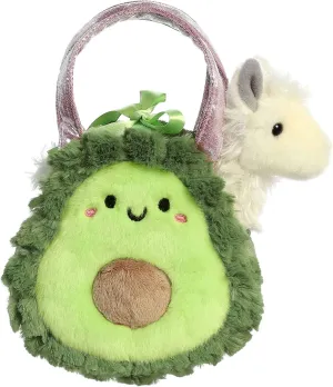 Aurora® Fashionable Fancy Pals™ Foodie Avocado™ Stuffed Animal - On-The-go Companions - Stylish Accessories - Green 5.5 Inches