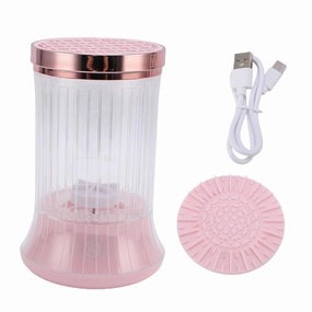 Automatic Make Up Brush Cleaner,7000RPM USB Rechargeable Portable Electric Makeup Brush Cleaner Travel Beauty Cosmetic Brush Washer Brush Washing Machine