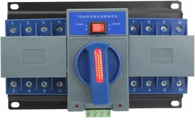 Automatic Transfer Switch, Switch, Beautiful Appearance Mini Automatic 4P Automatic Transfer Switch, for Mans Power Factory Home
