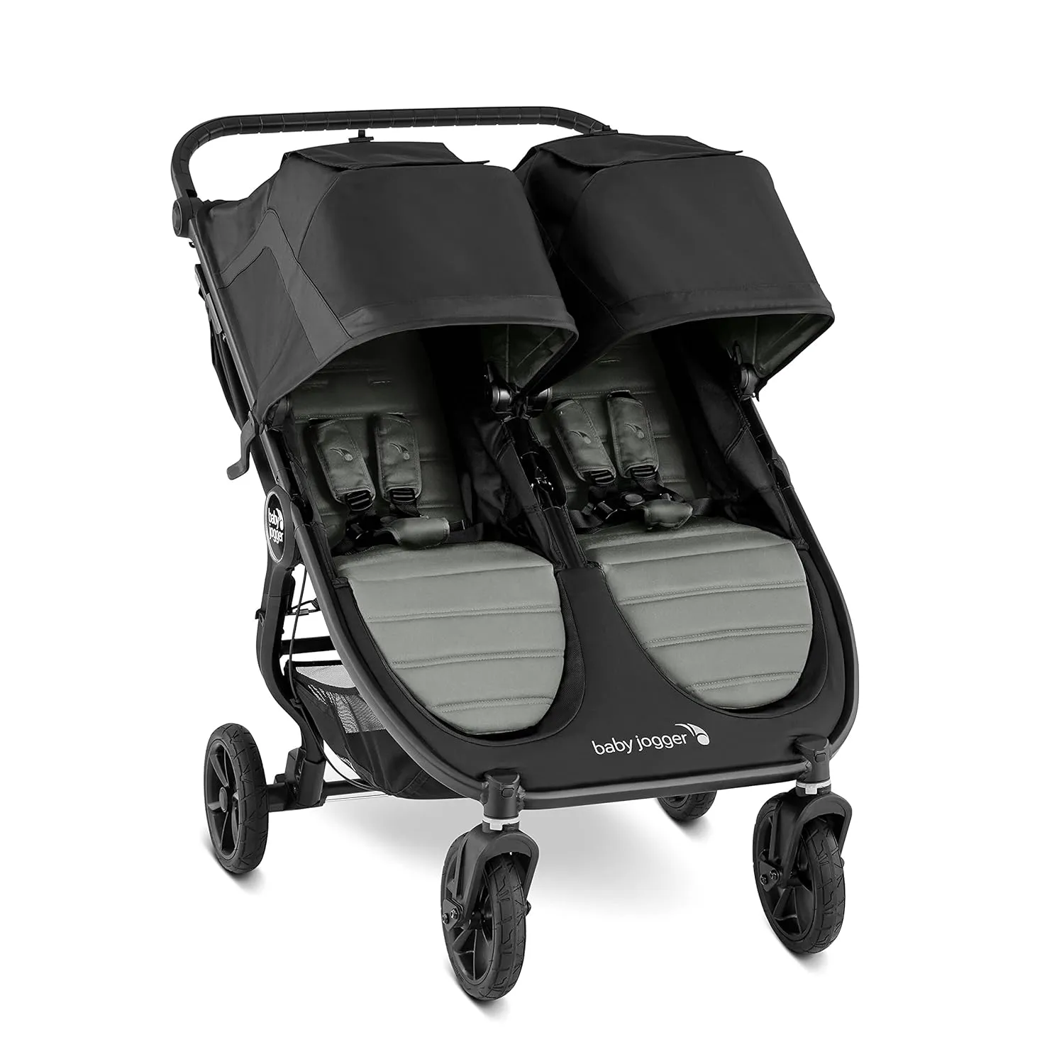 Baby Jogger City Mini GT2 All-Terrain Double Stroller, Slate , 41.1 x 30.5 x 43.1 Inch (Pack of 1)