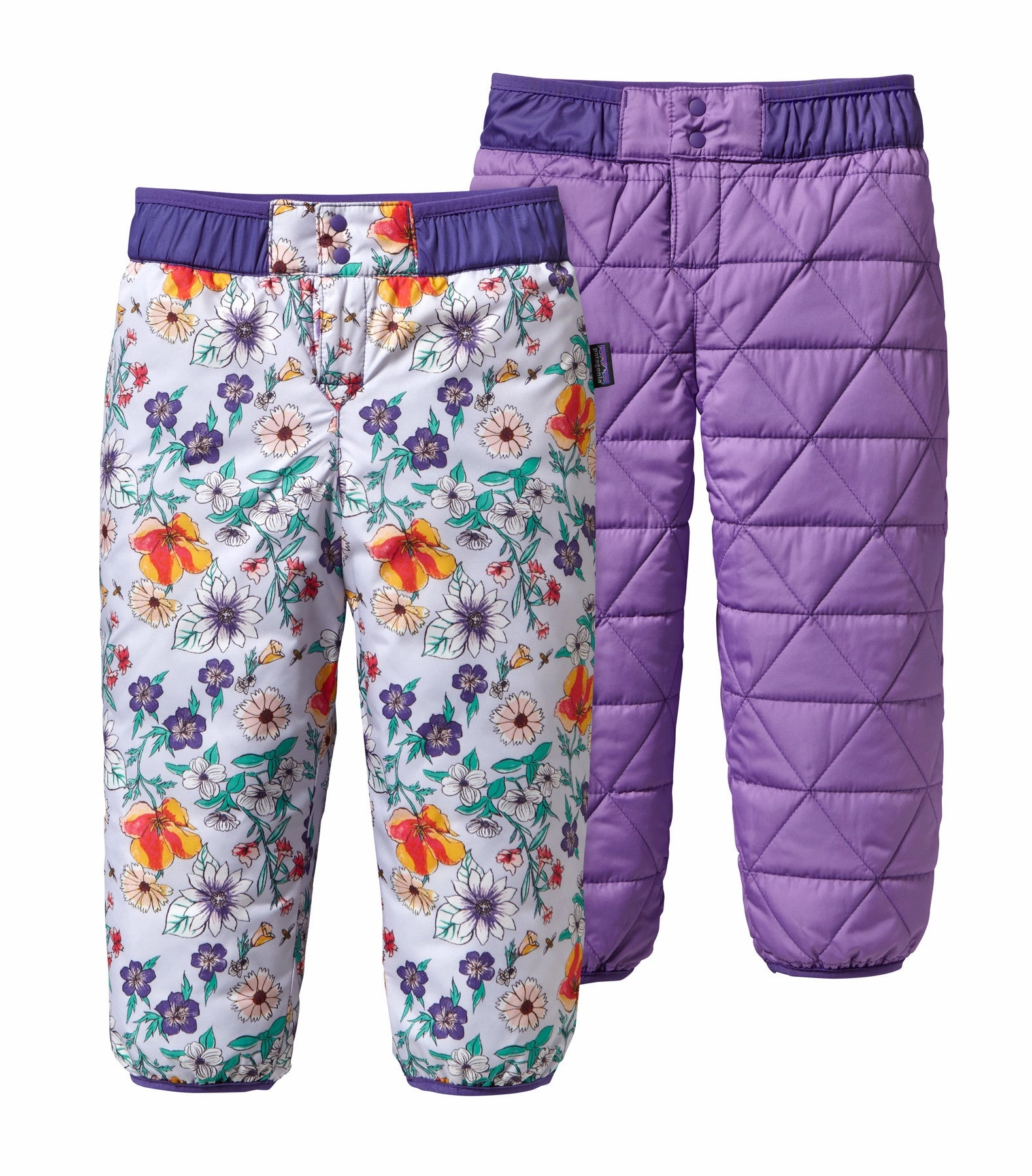 Baby Reversible Puff-Ball Pants