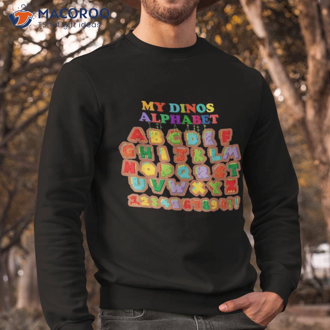Back To School My Dinos Alphabet Teacher Tee Shirt