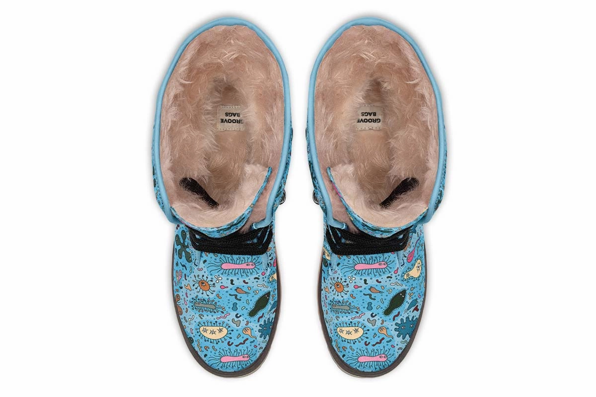 Bacteria Pattern Polar Vibe Boots