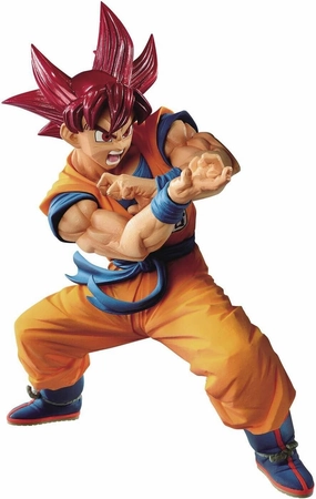 Banpresto Dragonball Super Blood of Saiyans -Special VI- Super Saiyan God Goku, Multicolor