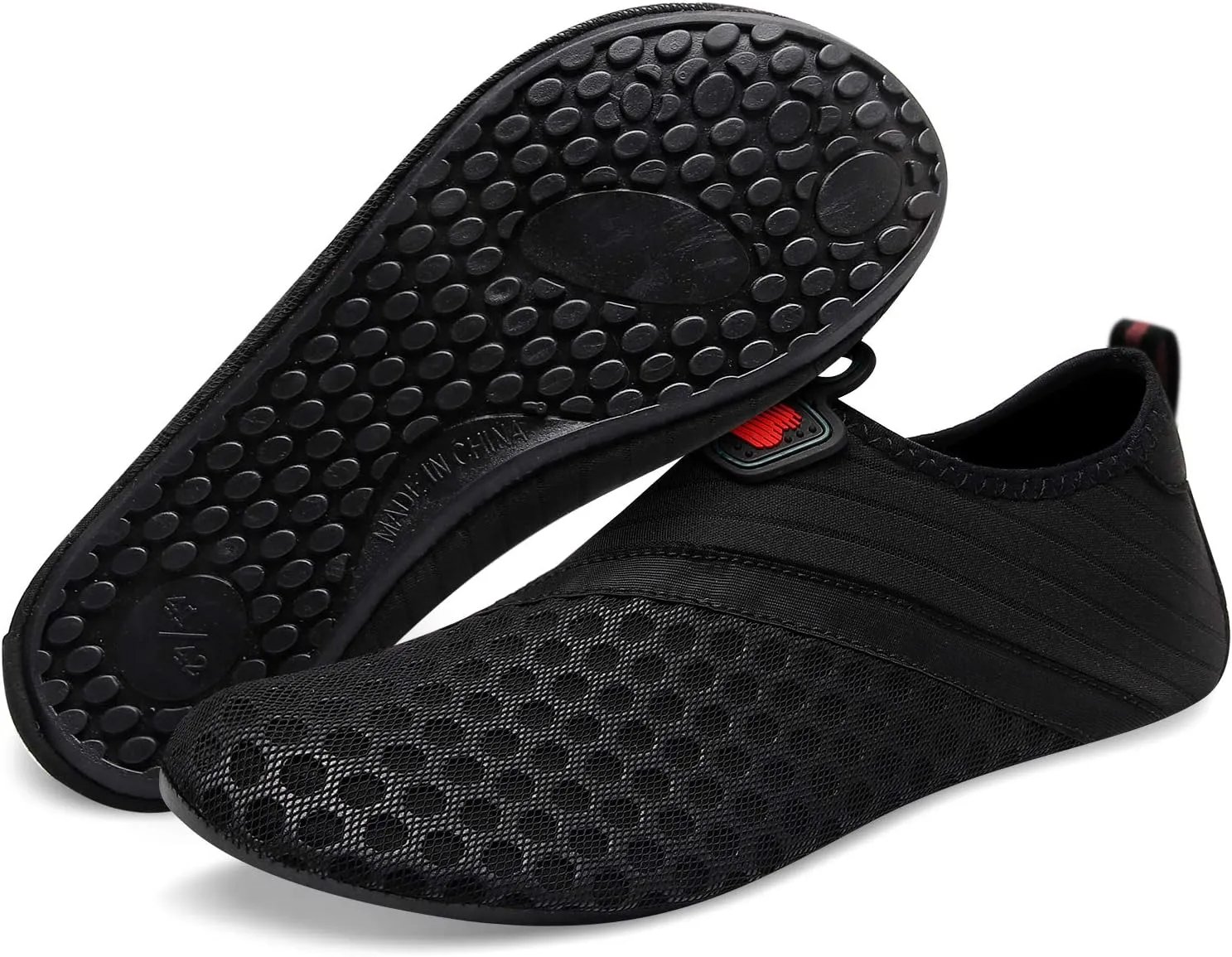 BARERUN Barefoot Water Shoes for Women Men Quick-Dry Aqua Socks for Swim Beach Pool Surf Yoga Boat Travel Non Slip Indoor Outdoor Walking Shoes