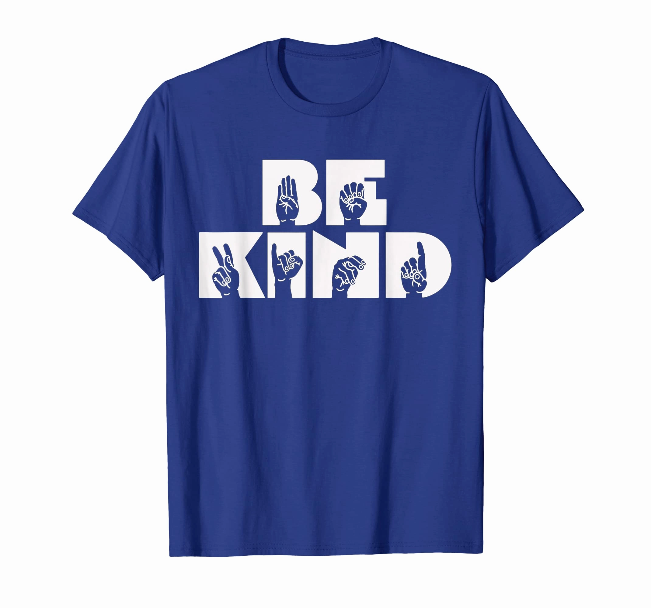 Be Kind ASL Alphabet American Sign Language T Shirt