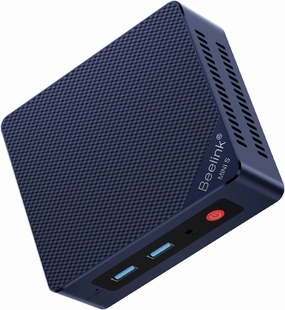 Beelink Mini PC, MINI S13 Intel Twin Lake N150 (Upgraded N100, 4C/4T), Mini Computer 16GB DDR4 RAM 500GB M.2 PCIe 3.0 SSD, Desktop PC Dual HDMI 4K UHD/Gigabit Ethernet/WiFi6/BT5.2/W-11/HTPC/W-11 Pro