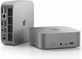 Beelink SER8 Mini PC AMD Ryzen 7 8745HS, 32GB DDR5-5600MHz 1TB PCIe4.0 SSD, AMD Radeon 780M Graphics 12core 2600MHz Gaming PC, USB4.0/ Triple Display/ WiFi6/ BT5.2/2.5Gbps LAN Mini Computer
