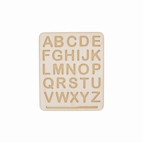 Begin Again - Wooden Tracing Board - Uppercase Letters