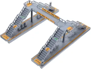 BESPORTBLE 1 Set Miniature Footbridge Model for DIY Sand Table Decor Realistic Pedestrian Bridge Ornament Safe Material Creative Scenery Prop for House Display