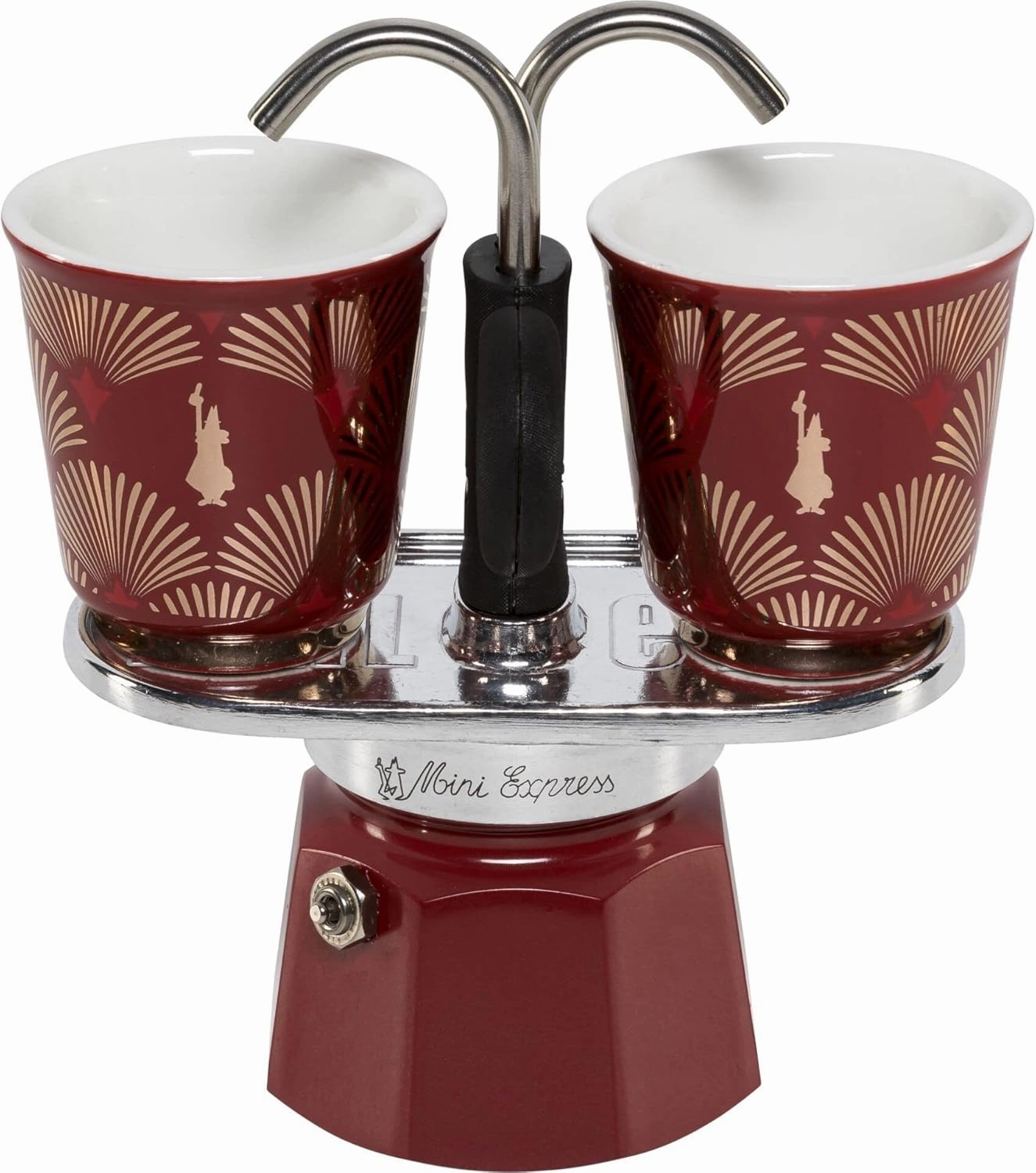 Bialetti MINI EXPRESS kit red ART DECO
