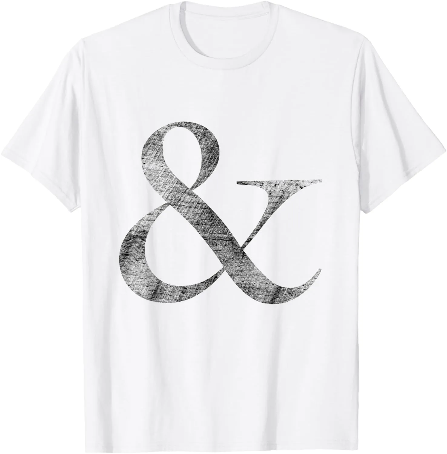 Big Caslon Medium Letterpress Style Ampersand gift T-Shirt