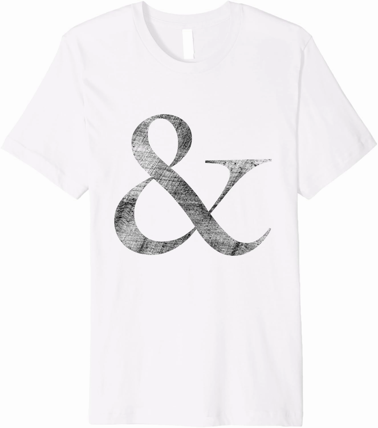 Big Caslon Medium Letterpress Style Ampersand Premium T-Shirt