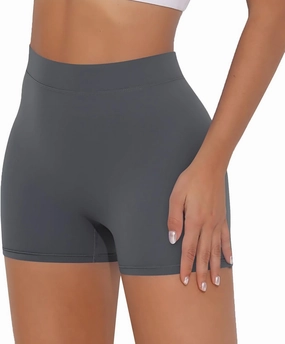 Biker Shorts for Women Women Butt Lifting Shorts Pockets High Waisted Biker Anti Cellulite Up Workout Gym Shorts