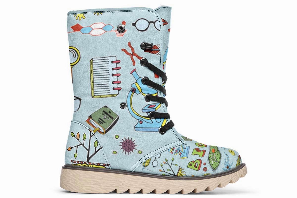 Biology Doodle Polar Vibe Boots