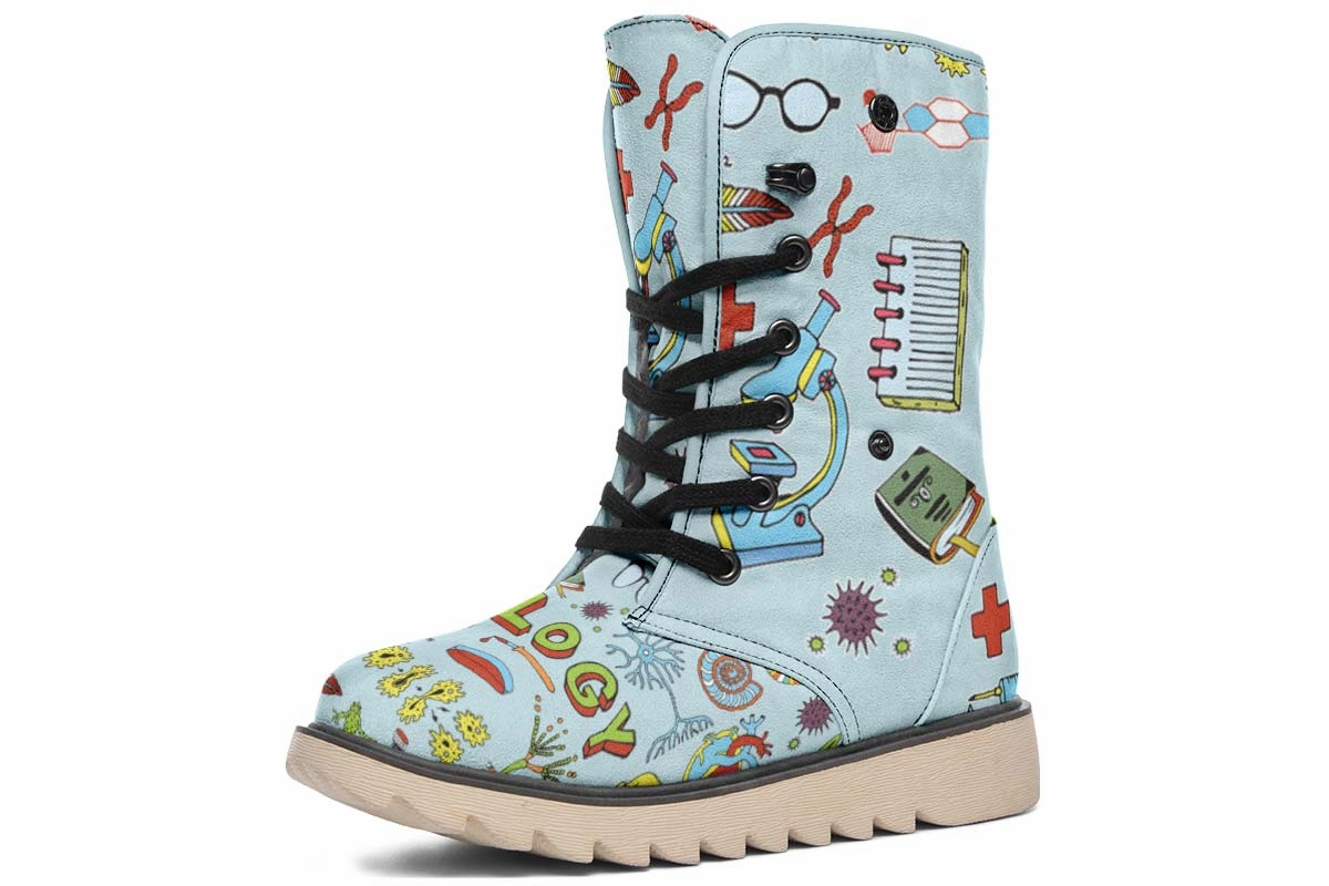 Biology Doodle Polar Vibe Boots