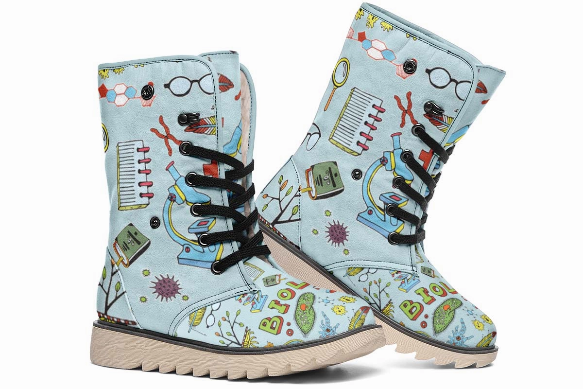 Biology Doodle Polar Vibe Boots