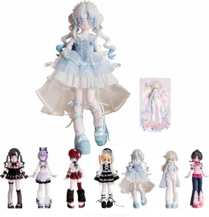 Bjd Blind Box 1/6 Bjd Doll,Ball Jointed Doll,Odd Cute Girl Series Action Figure,Collectible Gifts (Whole Set 6 Box (Non-repetitive))