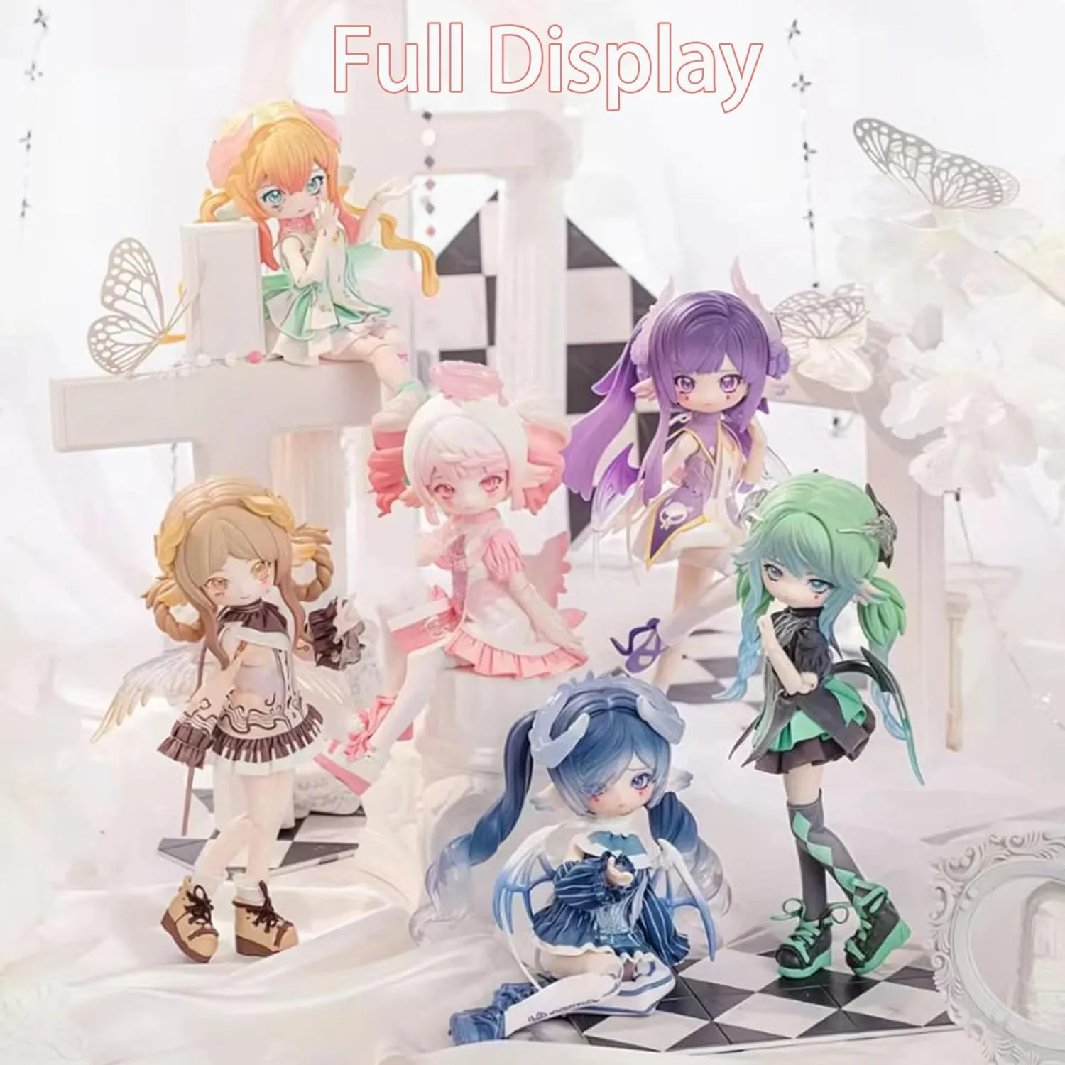 BJD Dolls Blind Box,Kawaii BJD Dolls NAGI Series 1/12 Ball Jointed Doll Collectable Action Figure Doll for Girls Birthday Party Gift