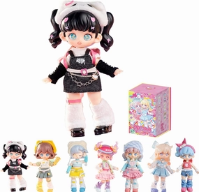 BJD Dolls Blind Box,Kawaii BJD Dolls SIMONTOYS Series-Tangna Campus Idol 1/12 Ball Jointed Doll Collectable Action Figure Posable Dress Up Doll for Girls Birthday Party Gift Toys