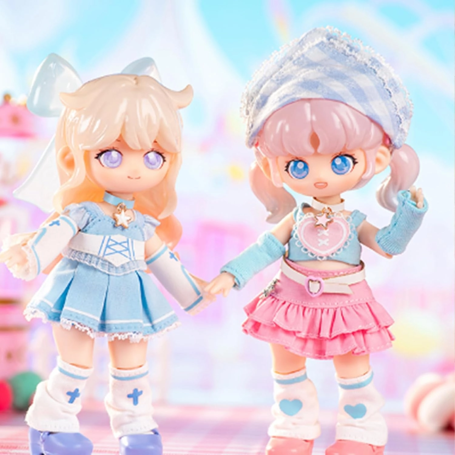 BJD Dolls Blind Box,Kawaii BJD Dolls SIMONTOYS Series-Tangna Campus Idol 1/12 Ball Jointed Doll Collectable Action Figure Posable Dress Up Doll for Girls Birthday Party Gift Toys