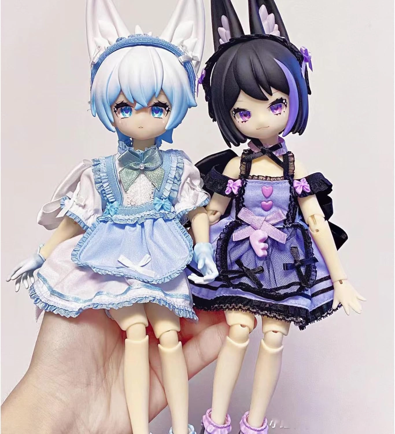 BJD Dolls Blind Box,Kawaii Easter Bunny BJD Dolls Elf Rabbit Series 1/6 Ball Jointed Doll Collectable Action Figure for Girls Birthday Party Gift