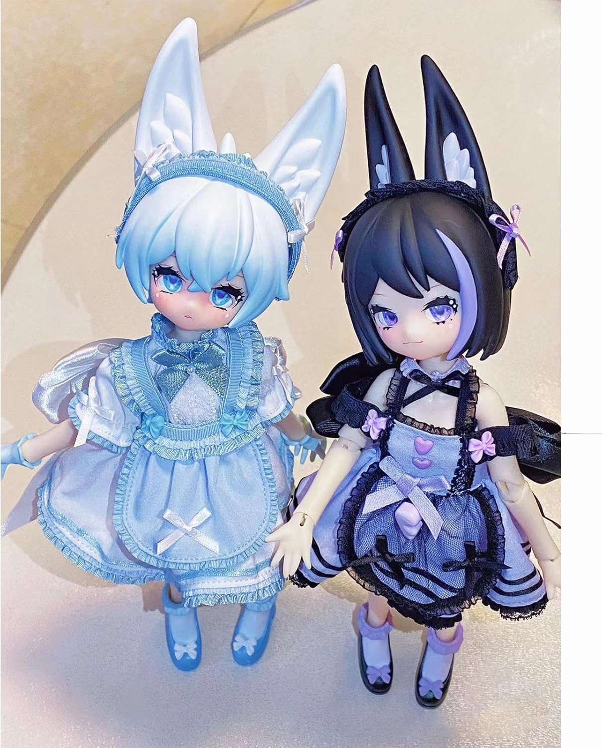 BJD Dolls Blind Box,Kawaii Easter Bunny BJD Dolls Elf Rabbit Series 1/6 Ball Jointed Doll Collectable Action Figure for Girls Birthday Party Gift