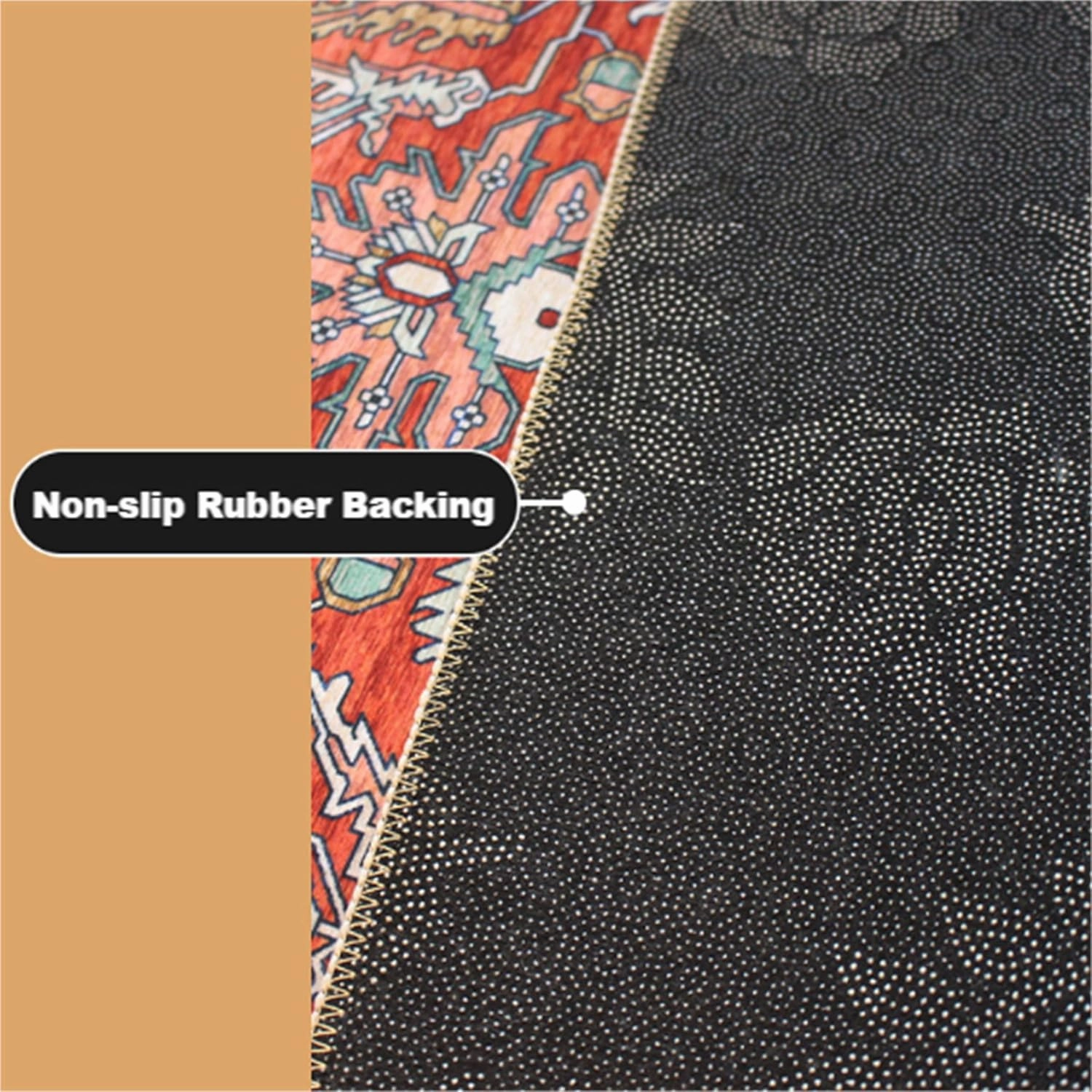 Black White Snake Rug, 1.3x7ft, Brutal Forest Wildlife Serpent Coiled Floral Sword Design Carpets, Classic Retro Traditional Purple Home Decoration Mat for Girls Bedroom Bath Bedside Kitchen
