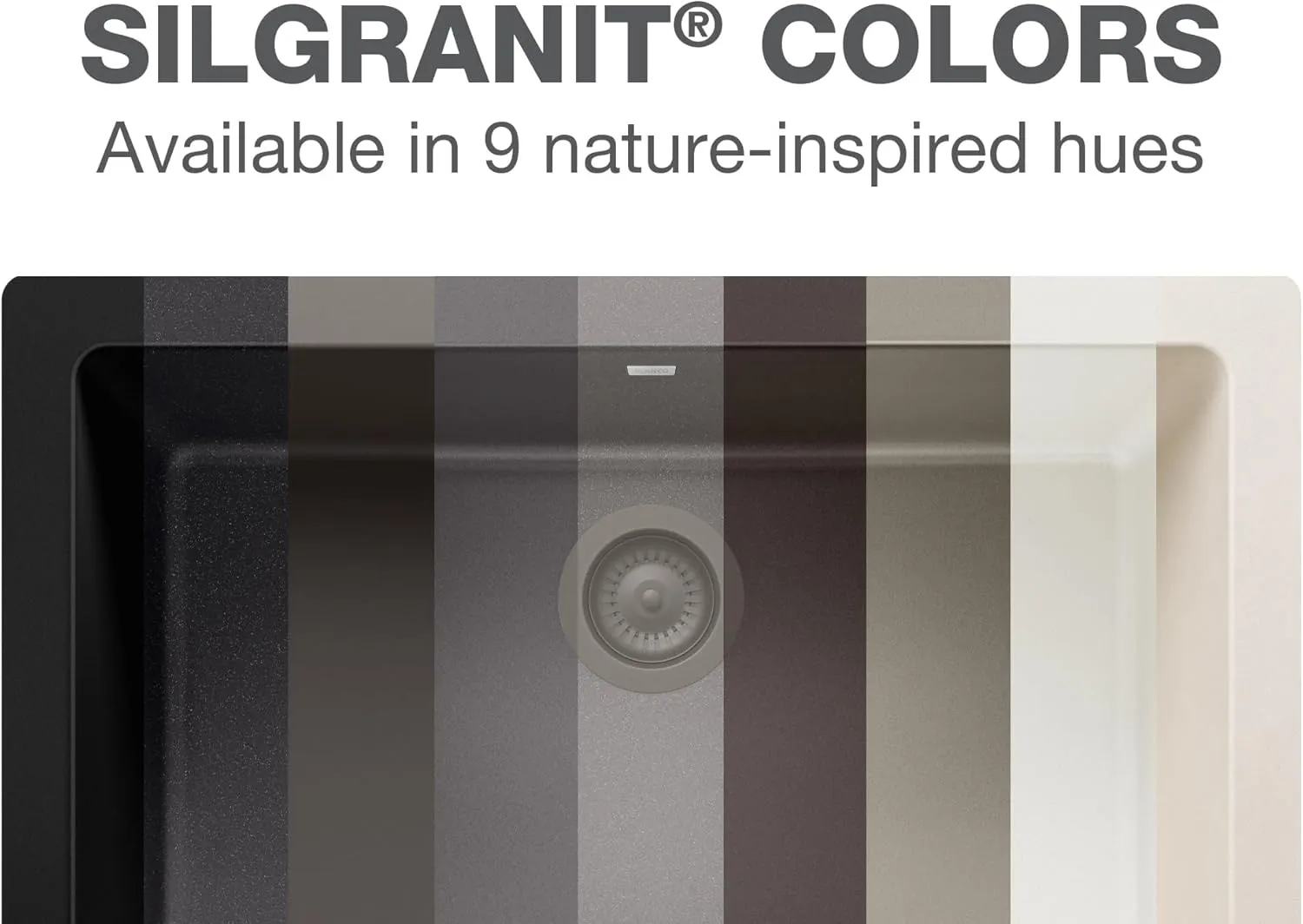 BLANCO, Truffle 442540 PRECIS SILGRANIT ADA-Compliant Undermount Kitchen Sink, 25" X 18"