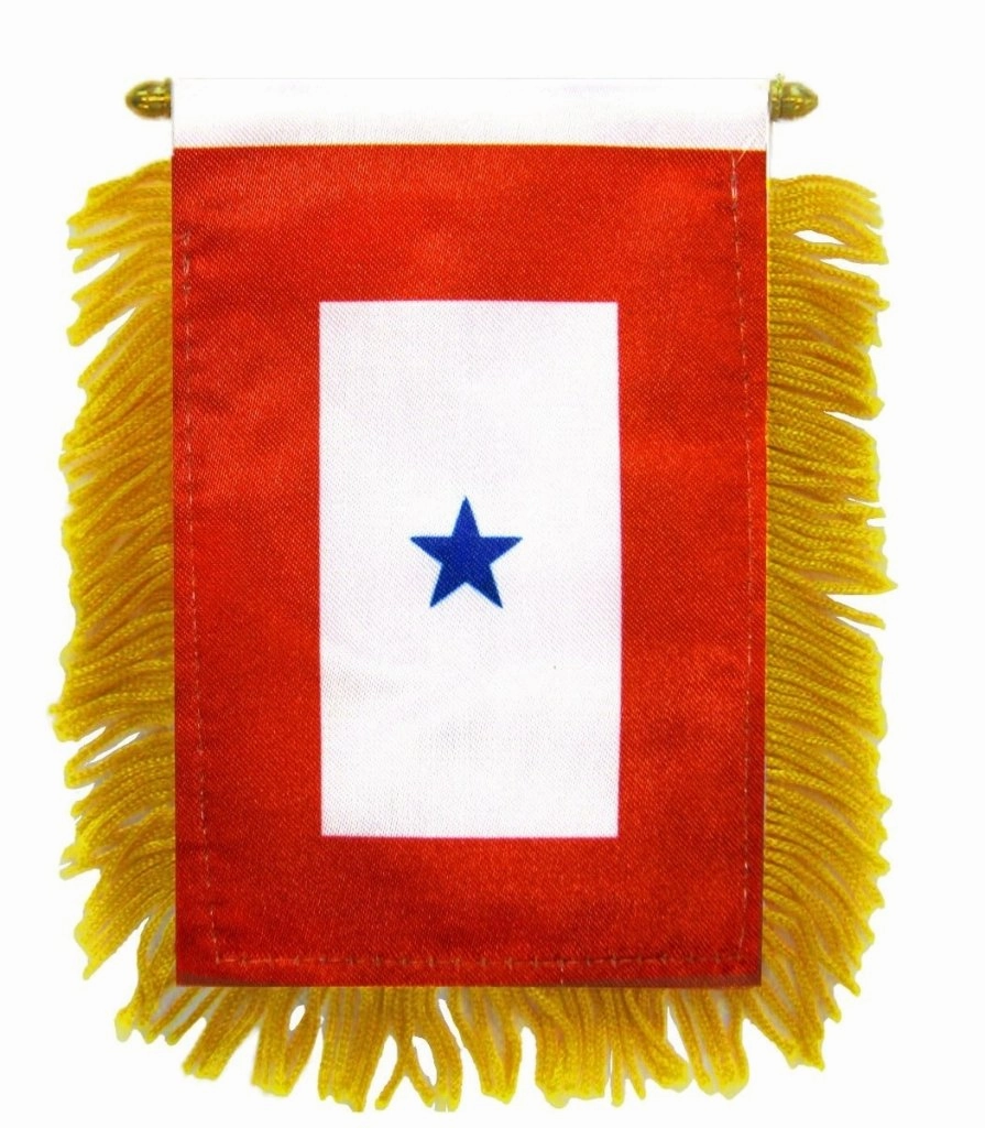 Blue Star Service (1 Star) Mini Banner