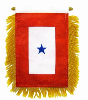 Blue Star Service (1 Star) Mini Banner