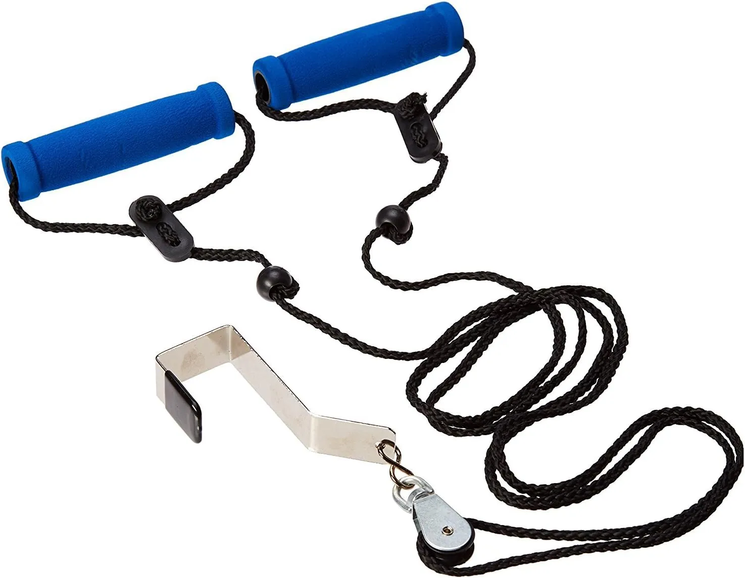 BodyHealt Shoulder Pulley for Physical Therapy - Over The Door pulley for Frozen Shoulder, Rotator Cuff Pain Relief & Arm Exercise Equipment. Pulleys for Shoulder Rehab Workout Pulley System - Bracket