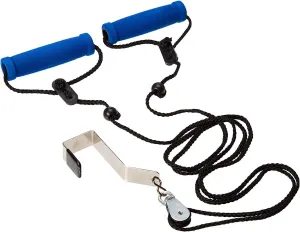 BodyHealt Shoulder Pulley for Physical Therapy - Over The Door pulley for Frozen Shoulder, Rotator Cuff Pain Relief & Arm Exercise Equipment. Pulleys for Shoulder Rehab Workout Pulley System - Bracket