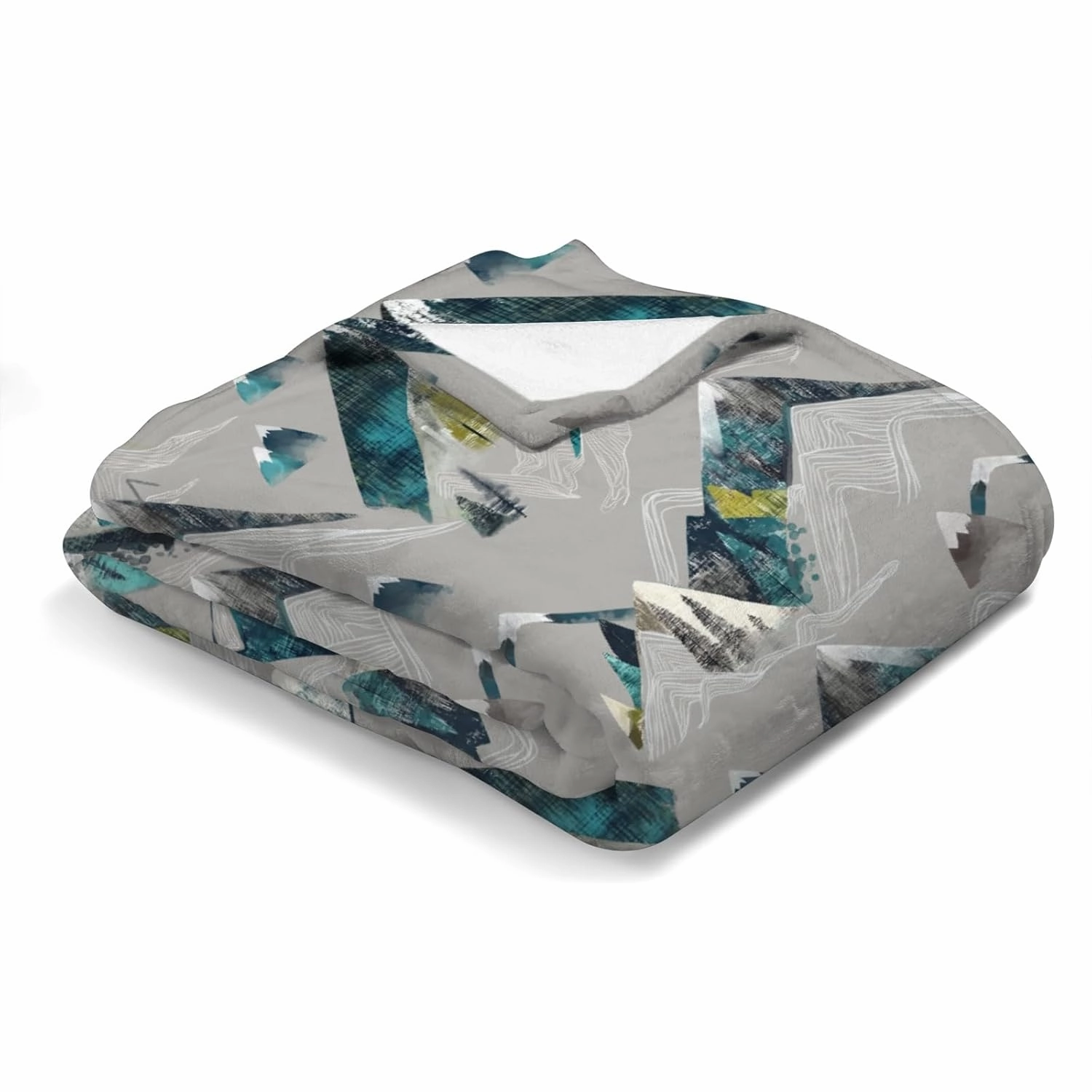 Boho Mountains Baby Blankets for Boy Girl Mountain Range Hiking Wild Swaddle Receiving Blankets Soft Flannel Mountain Adventure Camping Bed Blankets for Newborn Toddler Nursery Crib Playmat 30x40inch