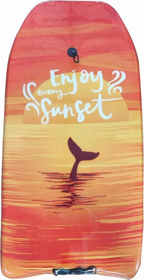 Boogie Boards for Beach – Lightweight and Durable Bodyboard for Surfing for Adults with Premium Leash and Slick Bottom