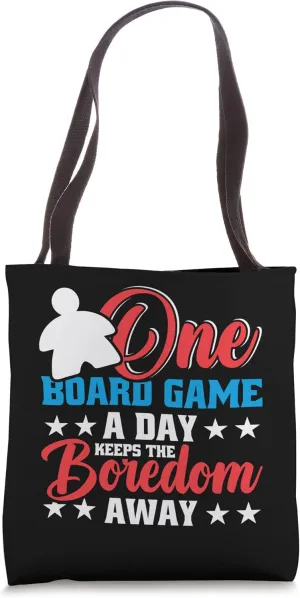 boredom away board game board gamer board games Tote Bag