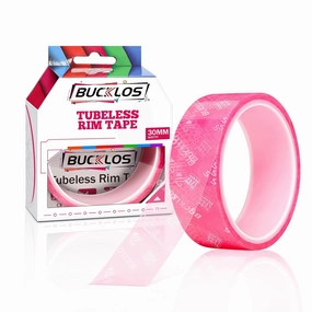 BUCKLOS Tubeless Rim Tape 17/19/21/23/25/28/30/32/35mm Width x 10m Length, Bike Wheel Rim Tape Suitable for Tubeless MTB/Road/Gravel Bikes Wheel Carbon Tubeless Kit -30mm