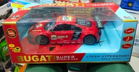 Bugati Super Sports RC Car - Color & Design May Vary