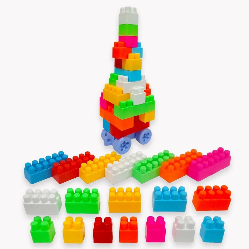 Building Blocks Toys for Kids | Educational and Learning Puzzle Games for Kids | 150 Pcs (Multicolor)