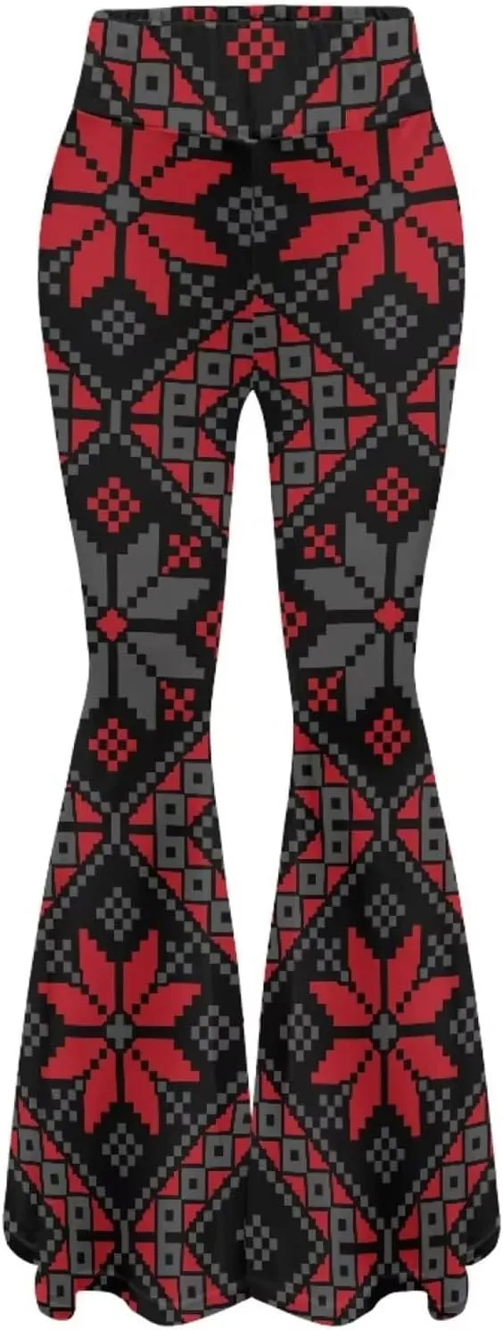 Bulopur High Waist Yoga Flare Pants for Women, Soft Tummy Control Workout Pant for Sports Running
