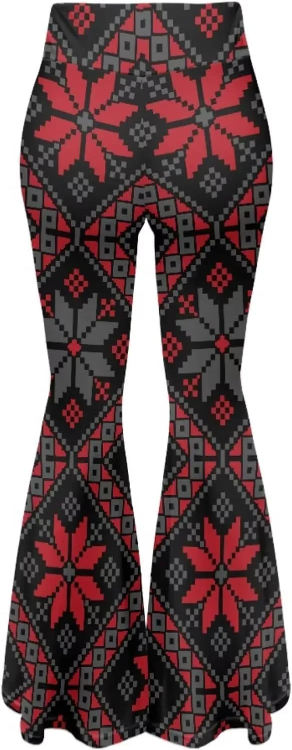 Bulopur High Waist Yoga Flare Pants for Women, Soft Tummy Control Workout Pant for Sports Running