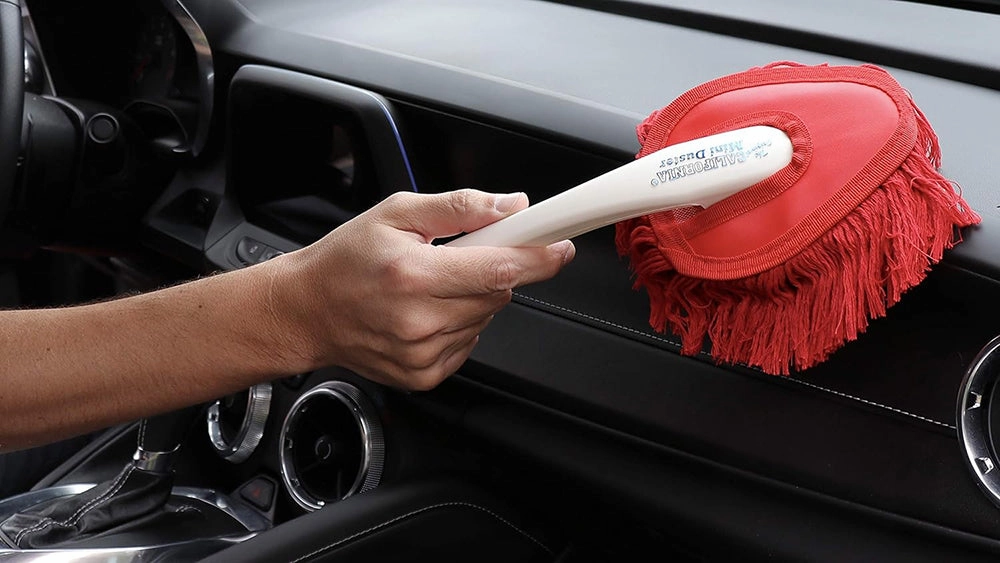 California Mini Duster with 12" Plastic Handle