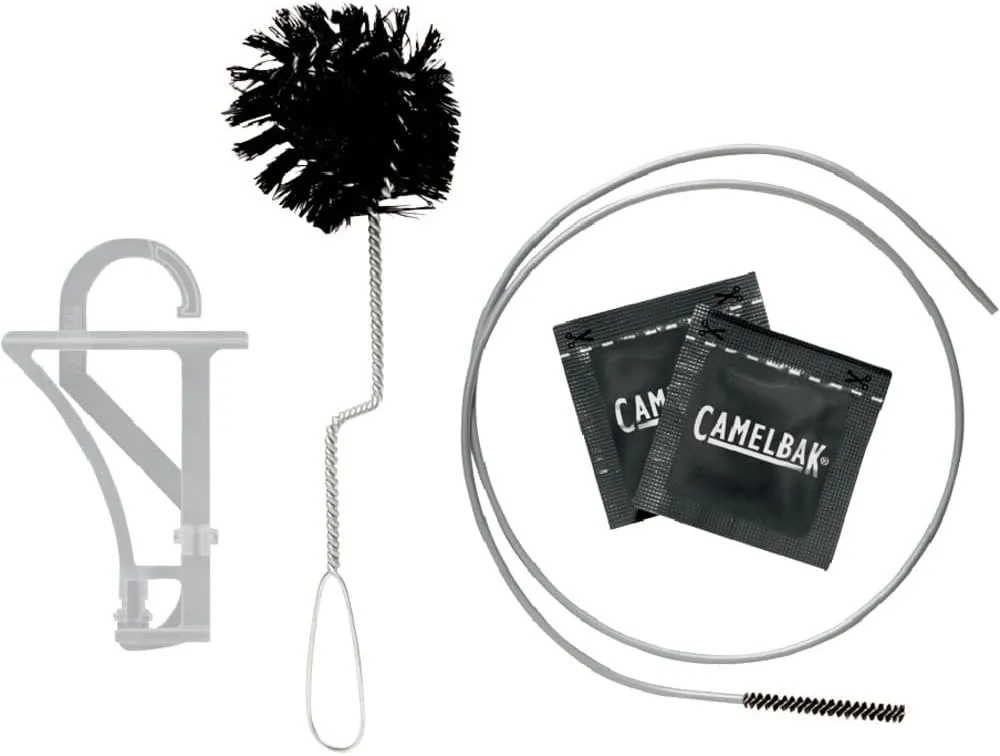 CamelBak Mil Spec Cleaning Kit with Reservoir Dryer, Reservoir Brush, Tube Brush, and 2 Cleaning Tablets